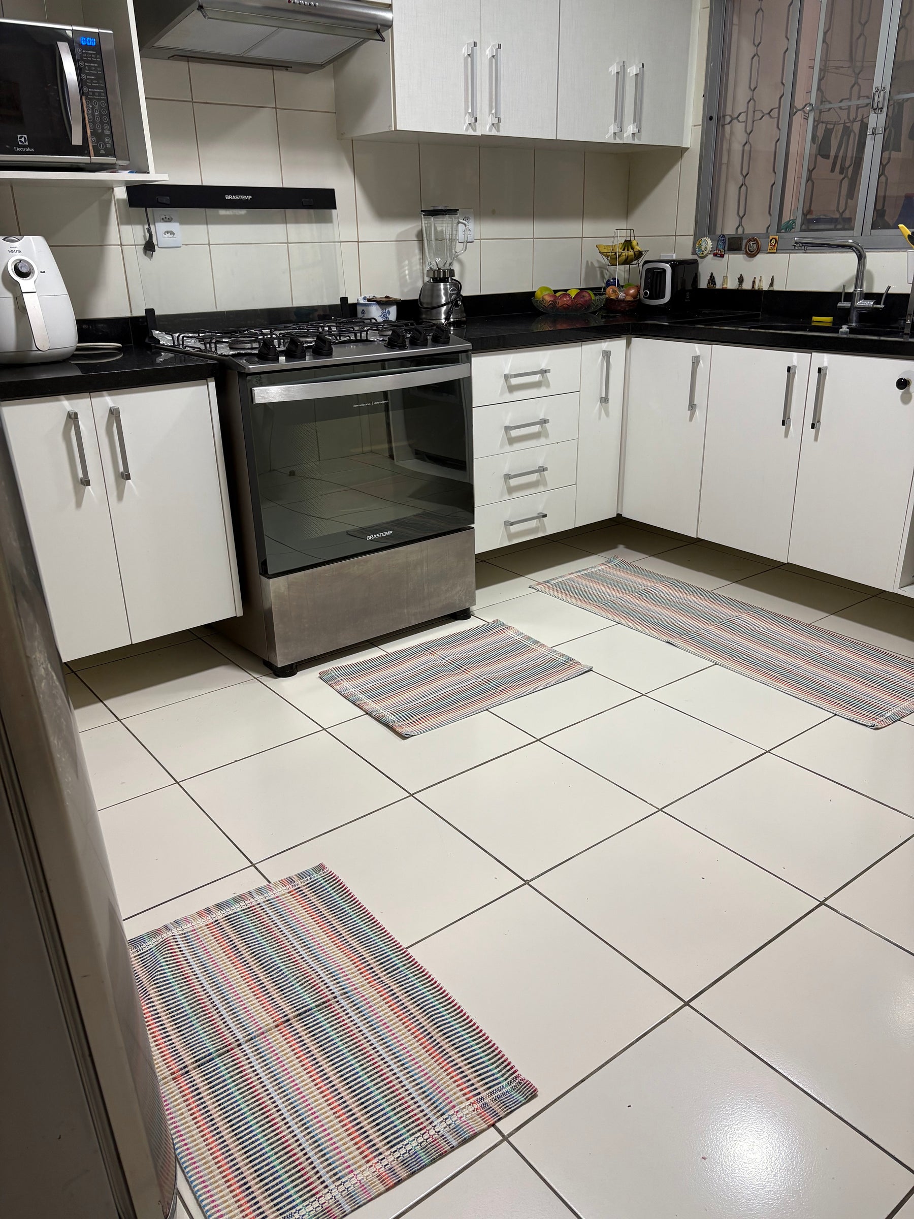 Jogo de Cozinha Aquarela Multicor Claro