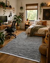 Beira de Cama Mesclada Verde e Terracota - 85cm x 1,56m