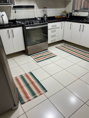 Jogo de Cozinha Aquarela Multicor