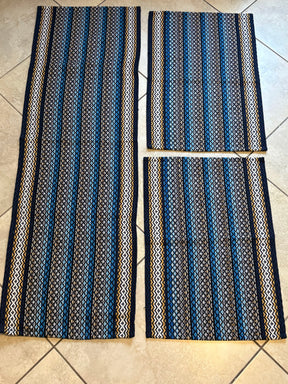 Jogo de Cozinha Montreal Azul e Amarelo
