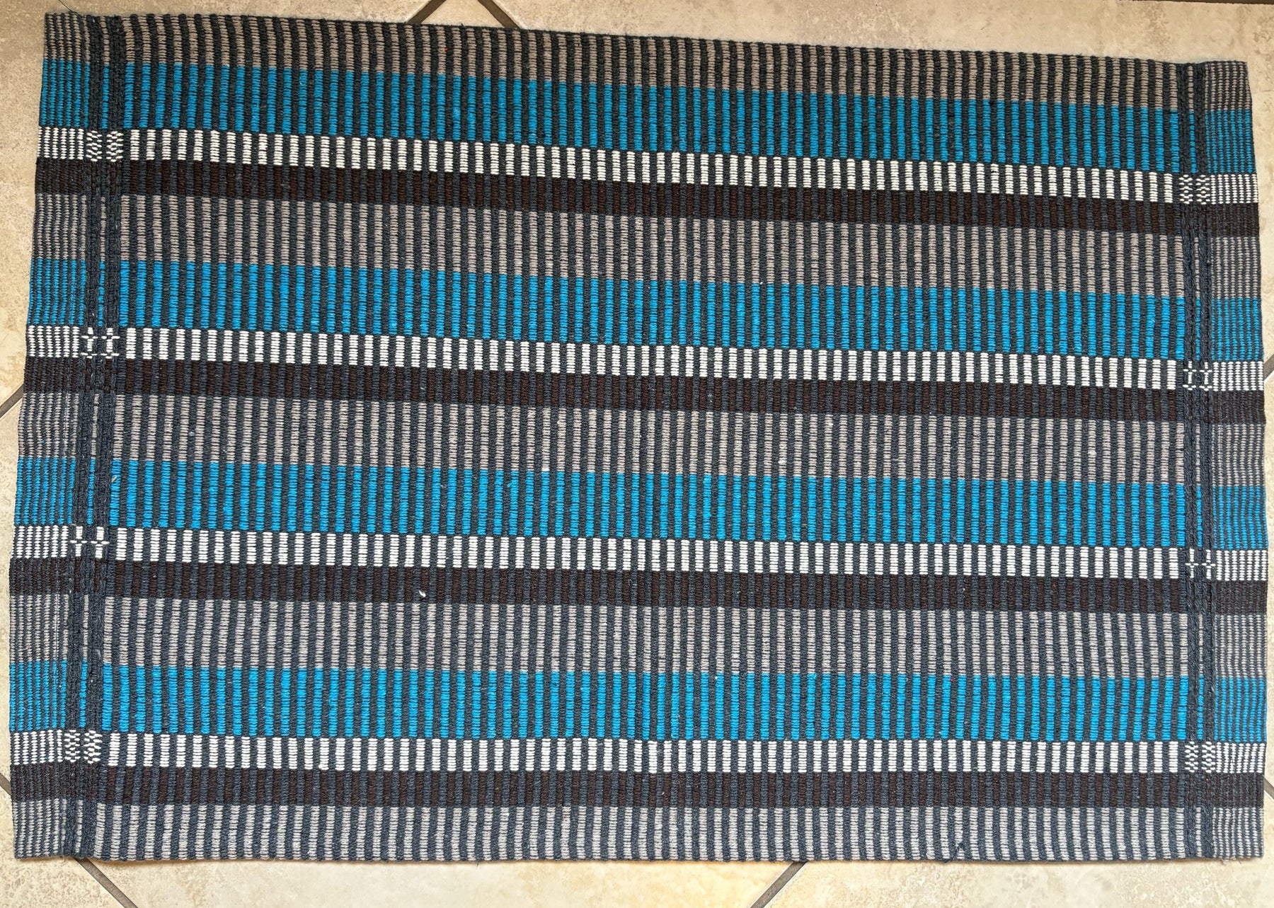 Tapete Individual Azul Aquarela - 46 cm x 67 cm